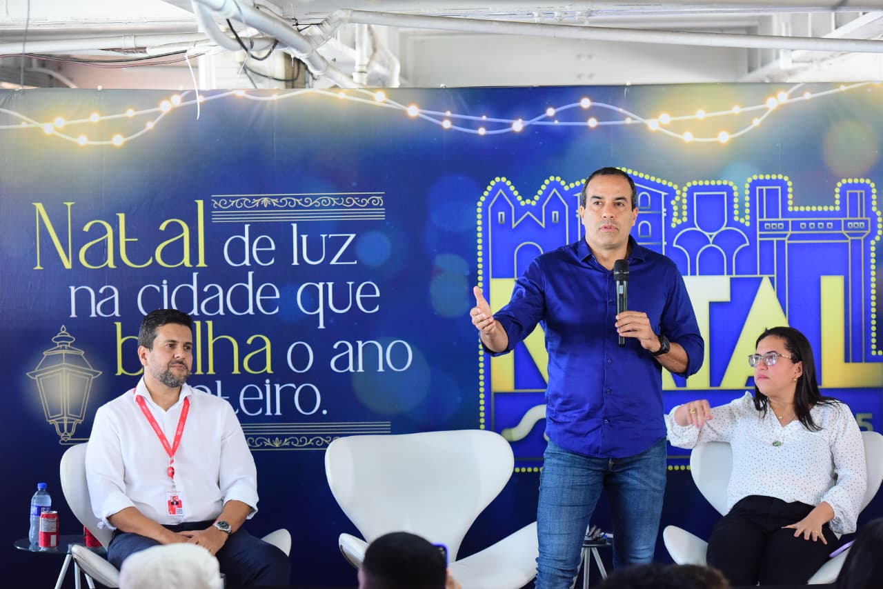 O prefeito Bruno Reis