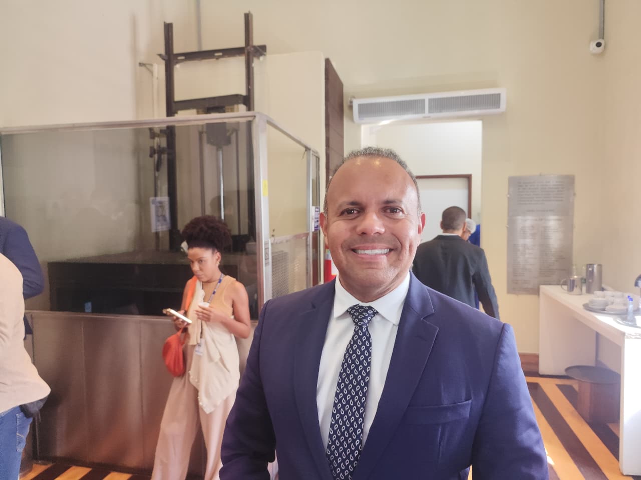 Líder do governo na Câmara Municipal de Salvador, vereador Kiki Bispo (União Brasil)