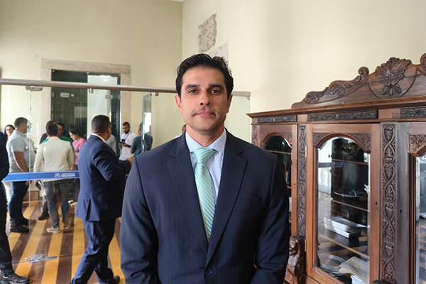 O corregedor da Câmara Municipal de Salvador e presidente da Comissão de Ética, Alexandre Aleluia (PL)