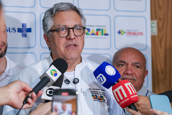 O ministro da Saúde, Alexandre Padilha