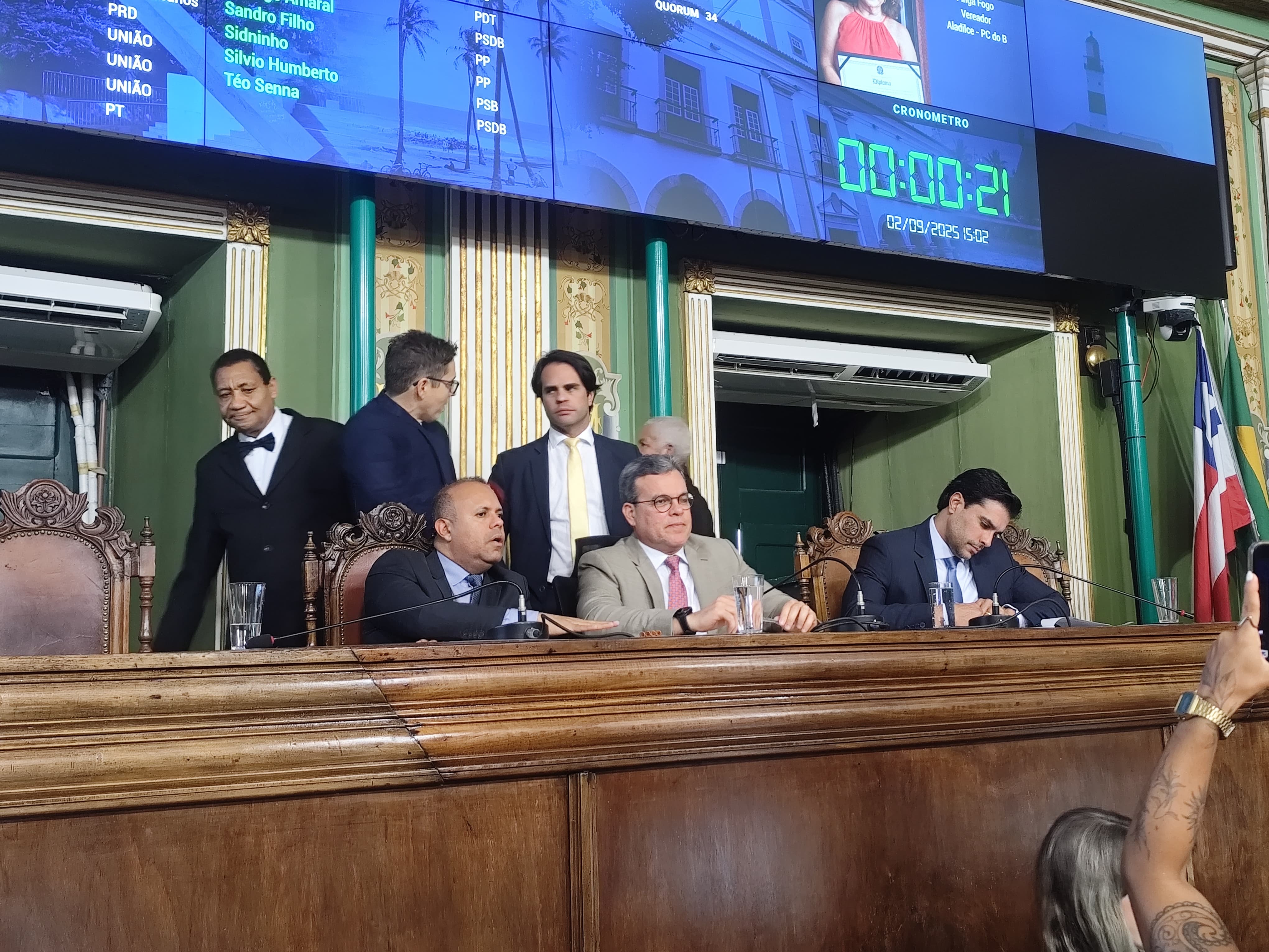 Plenário da Câmara Municipal de Salvador 