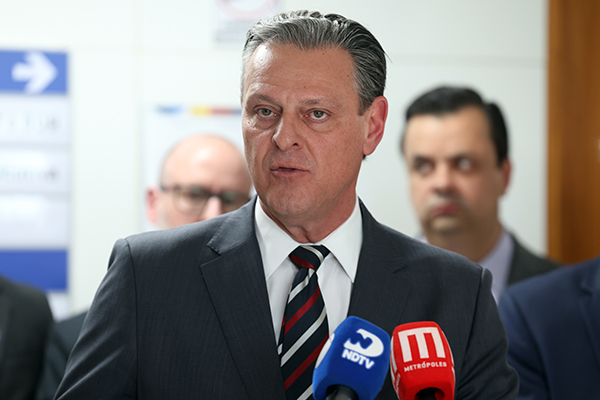 O ministro da Agricultura, Carlos Fávaro (PSD) O ministro da Agricultura, Carlos Fávaro (PSD)