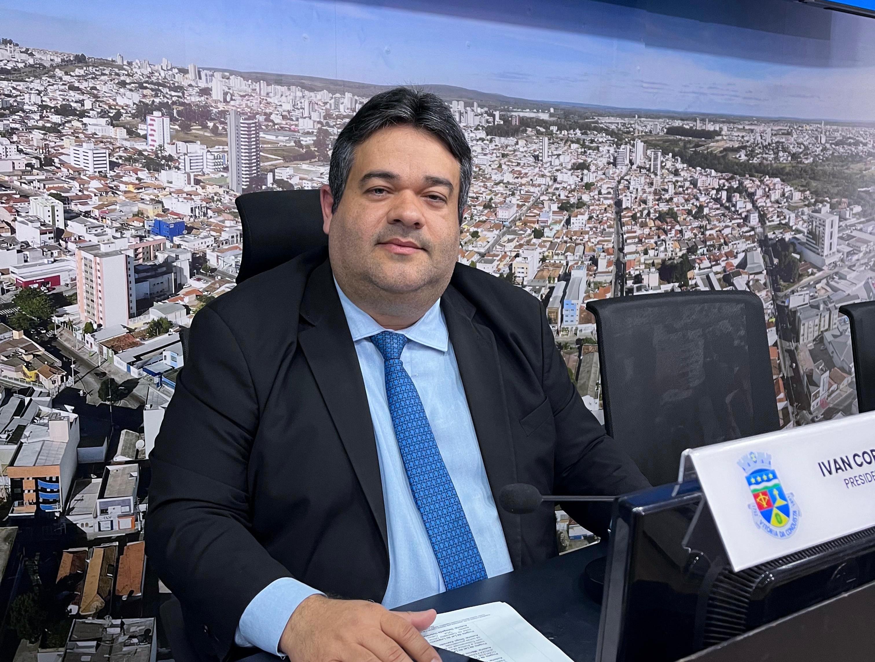 Presidente da Câmara de Vitória da Conquista, Ivan Cordeiro (PL)