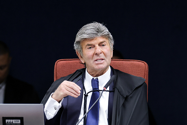 O ministro Luiz Fux, do STF (Supremo Tribunal Federal)