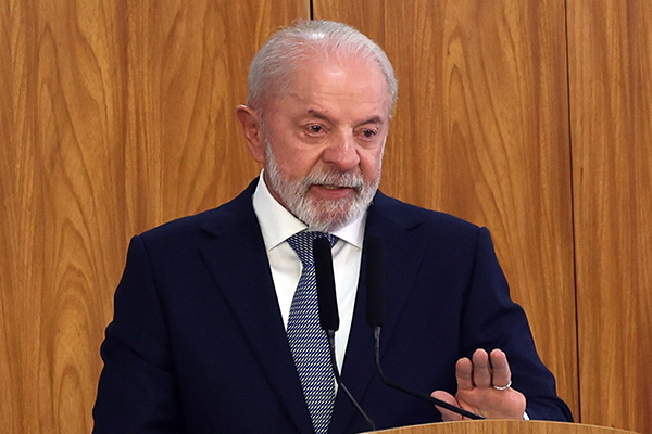 O presidente Lula (PT)