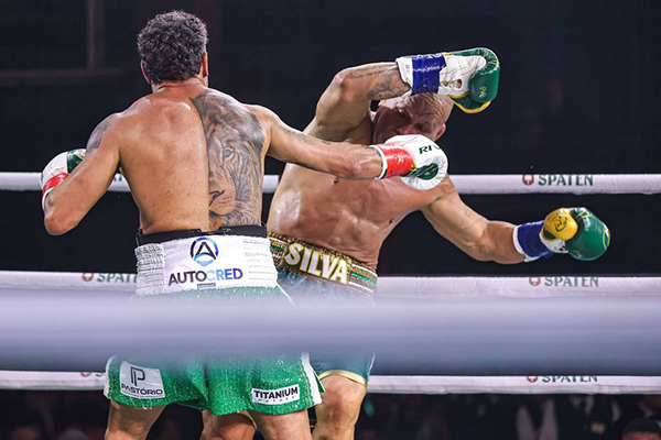 Acelino Freitas, o Popó, e Wanderlei Silva protagonizaram um duelo tumultuado na noite deste sábado (27), em São Paulo