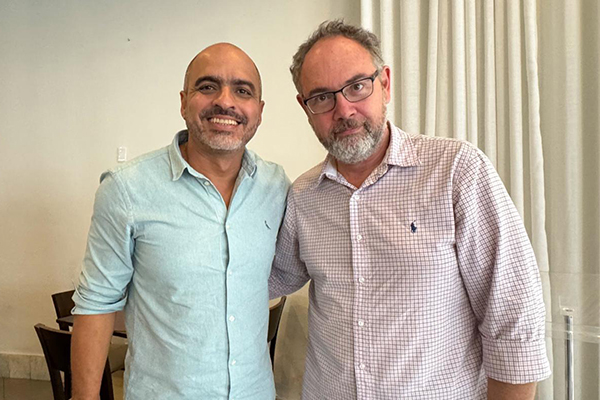 O porta-voz estadual da Rede, Marcelo Carvalho, e o porta-voz nacional, Paulo Lamac, participaram de reunião m Brasília com partidos progressistas O porta-voz estadual da Rede, Marcelo Carvalho, e o porta-voz nacional, Paulo Lamac, participaram de reunião m Brasília com partidos progressistas