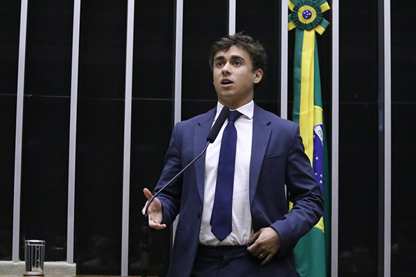 O deputado federal Nikolas Ferreira (PL-MG)