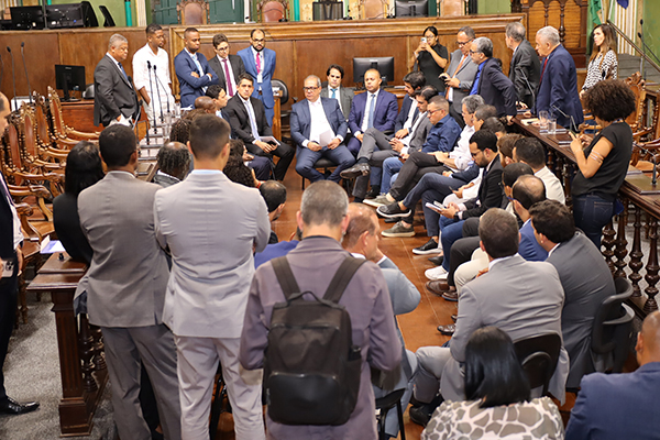 Reunião do Colégio de Líderes da Câmara Municipal de Salvador
