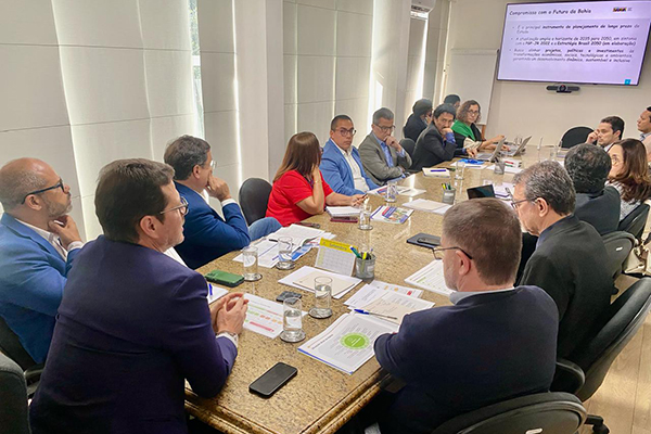 Reunião de implantação do Núcleo Estratégico do Plano de Desenvolvimento Integrado (PDI) Bahia 2050 Reunião de implantação do Núcleo Estratégico do Plano de Desenvolvimento Integrado (PDI) Bahia 2050