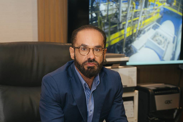 O empresário Ricardo Magro, dono da Refit