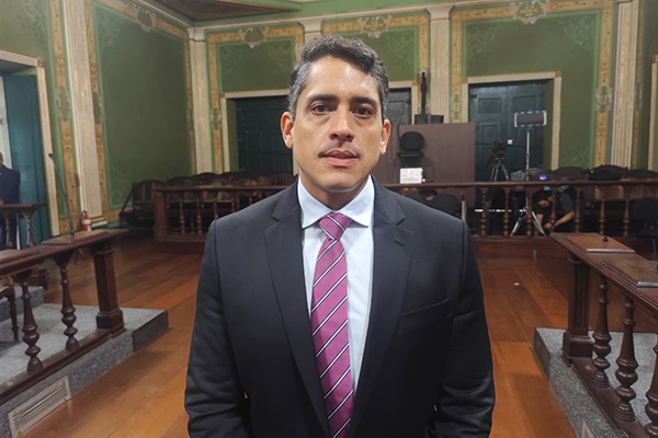 O presidente da Comissão de Constituição, Justiça e Cidadania da Câmara Municipal de Salvador, Sidninho (PP)