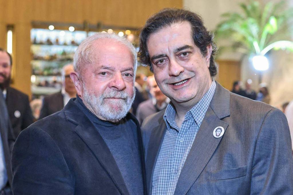 Lula e Luiz Fernando Pacheco Lula e Luiz Fernando Pacheco