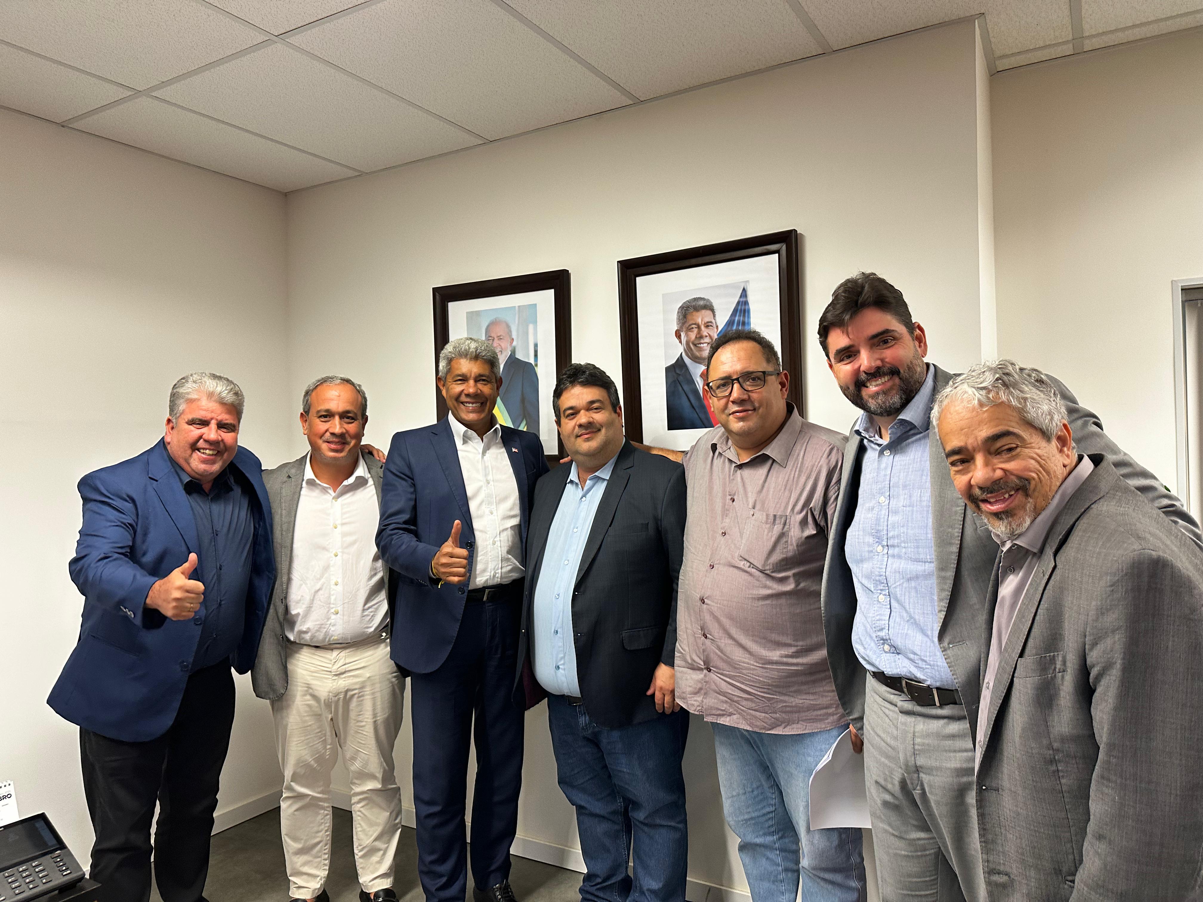 Presidente da Câmara teve reuniões sobre Conquista em Salvador Presidente da Câmara teve reuniões sobre Conquista em Salvador