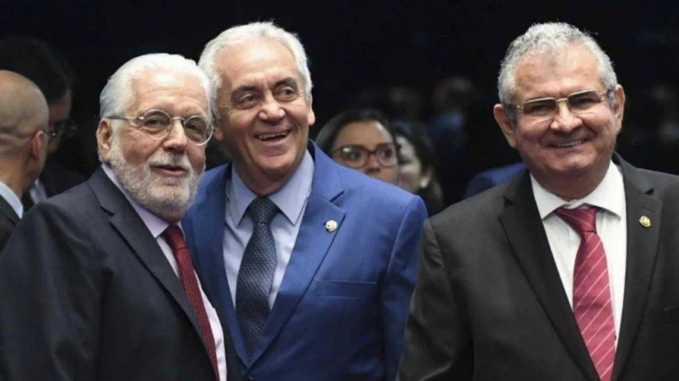 Jaques Wagner, Otto Alencar e Angelo Coronel