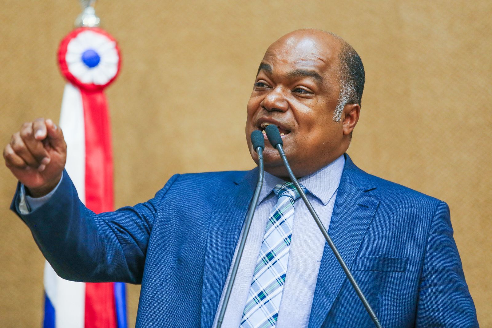 O deputado estadual Samuel Júnior (Republicanos)