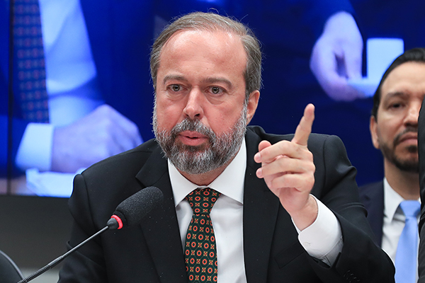 O ministro das Minas e Energia, Alexandre Silveira O ministro das Minas e Energia, Alexandre Silveira