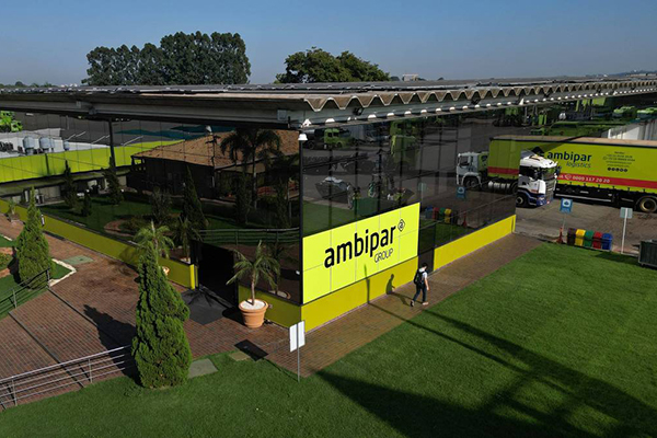 Fachada do grupo Ambipar Fachada do grupo Ambipar