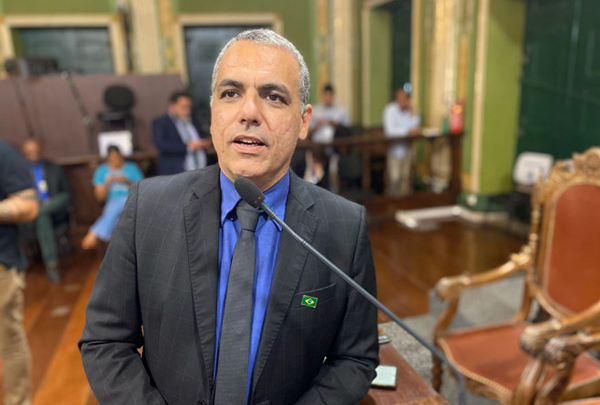 O vereador Cezar Leite (PL) O vereador Cezar Leite (PL)