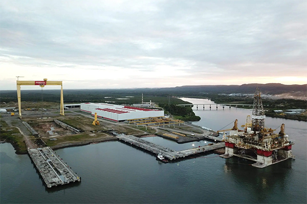 Estaleiro Enseada, em Maragogipe